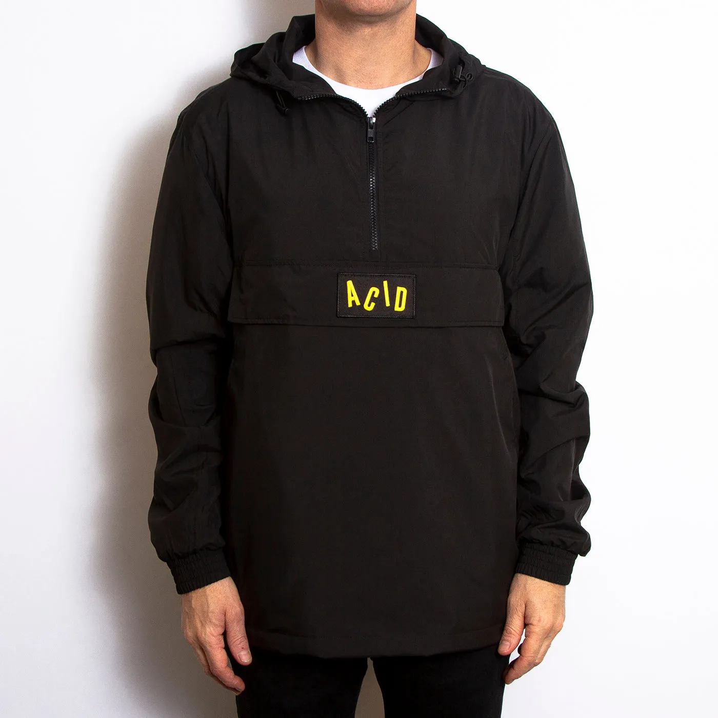 Acid House - Pull Over Jacket - Black