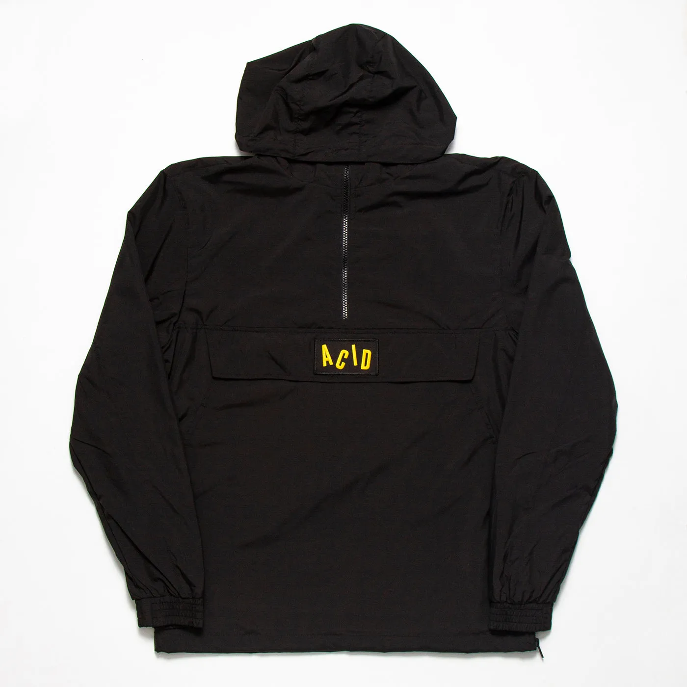 Acid House - Pull Over Jacket - Black