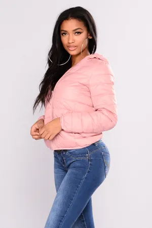 Alaska Padded Jacket - Mauve