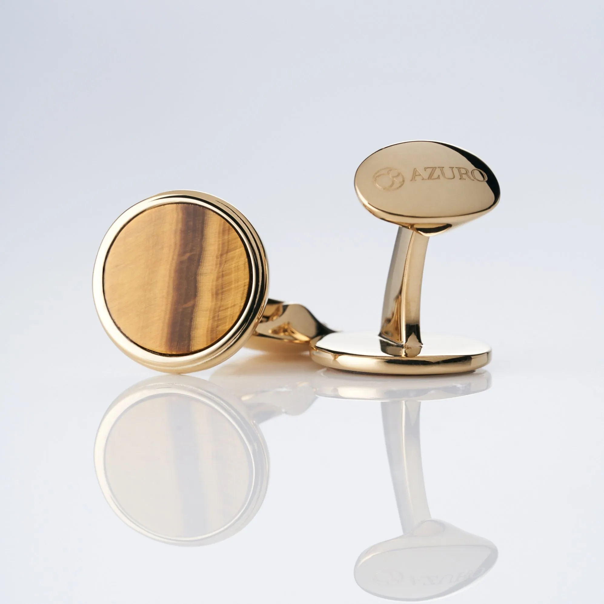 Azuro Classic Cufflinks | Crystal Cufflinks