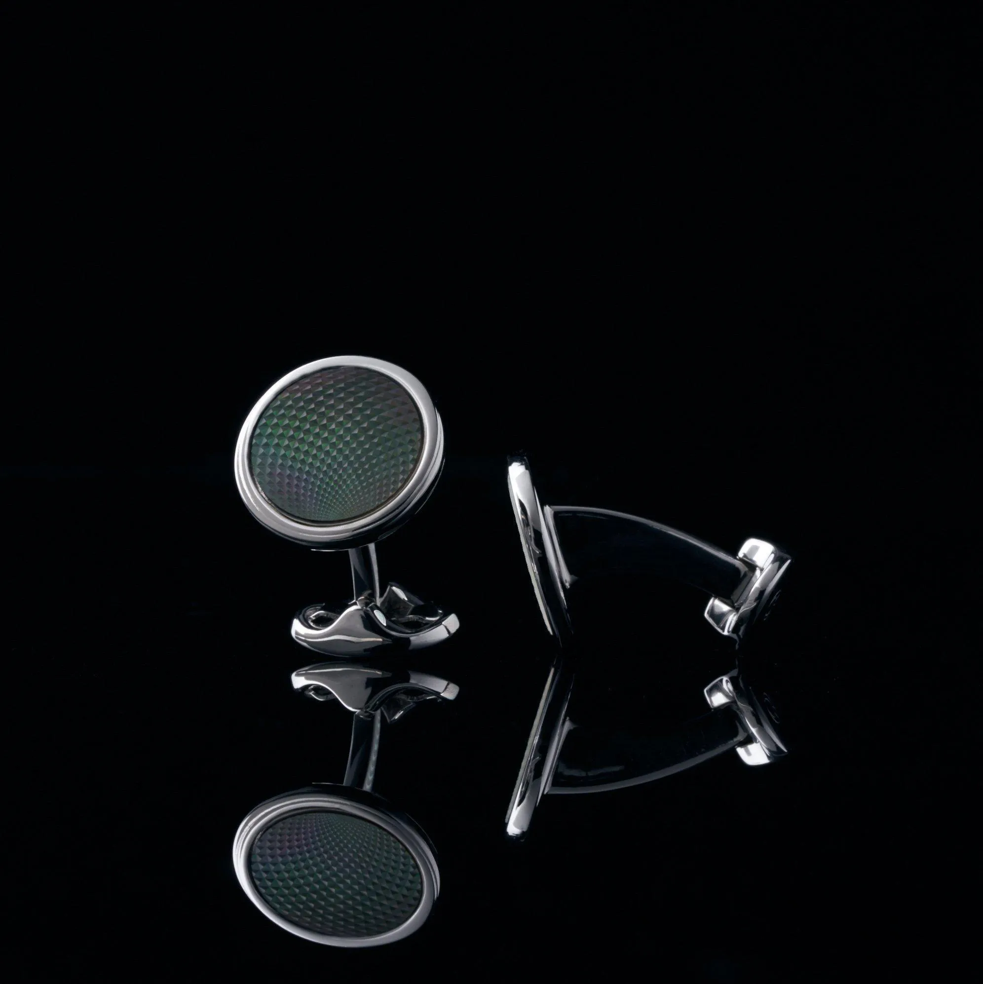 Azuro Classic Cufflinks | Crystal Cufflinks