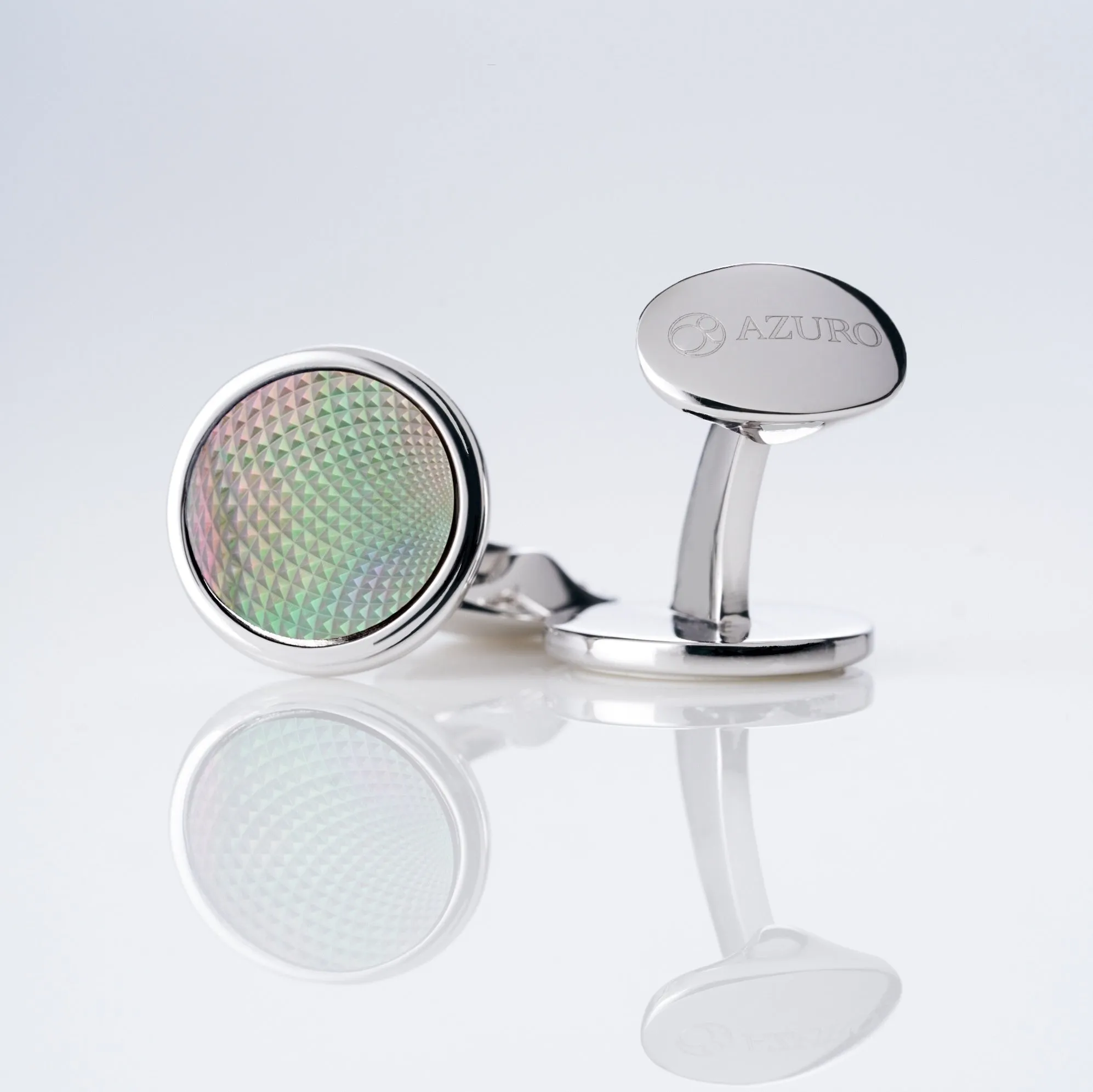 Azuro Classic Cufflinks | Crystal Cufflinks