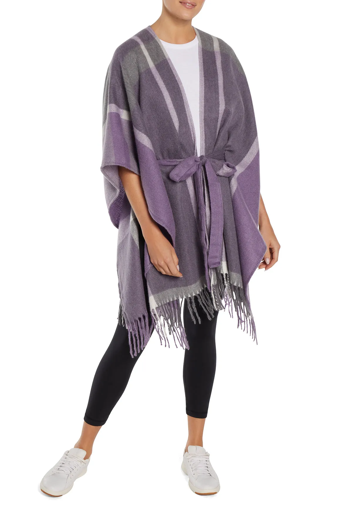 Balance Collection Belted Cozy Wrap