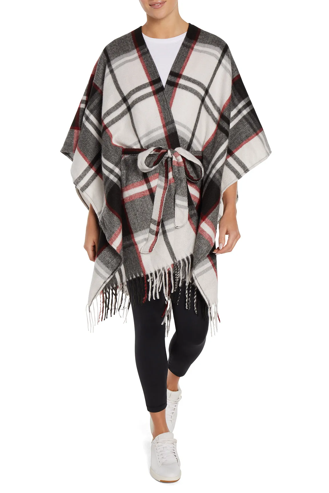 Balance Collection Belted Cozy Wrap