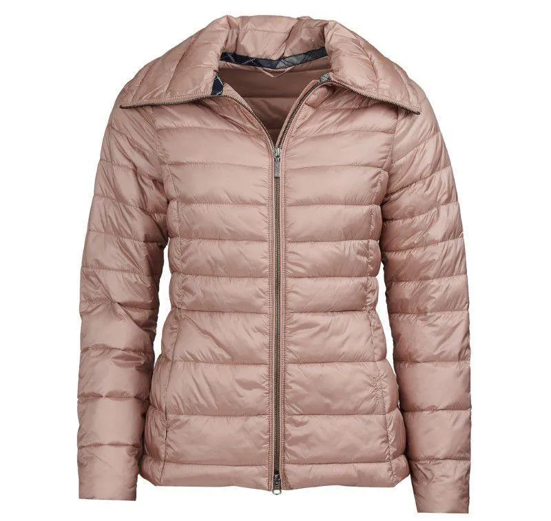 Barbour Drovers Ladies Quilted Jacket - Pale Pink