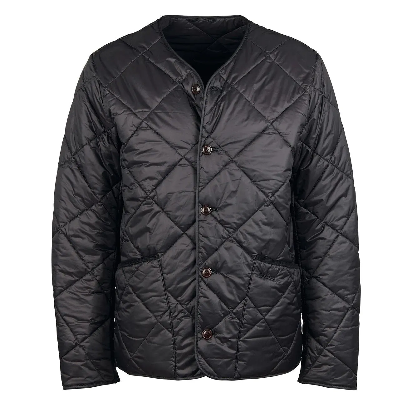 Barbour Liddesdale Quilt Cardigan Black