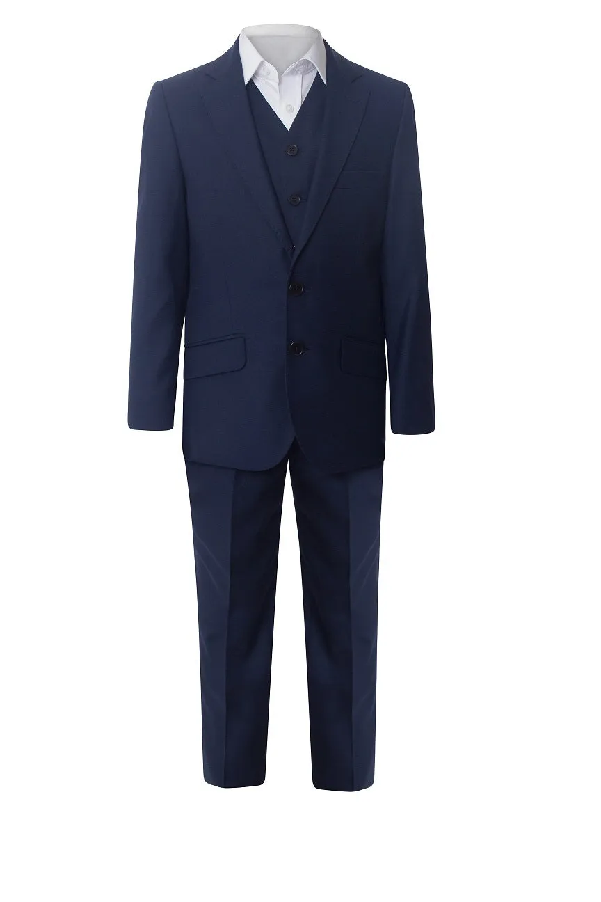 Boys Classic Dark Navy Suit