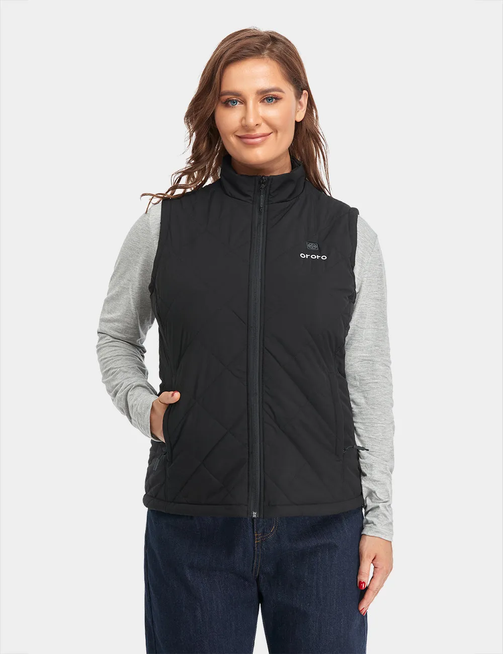 Bundle Deal - Women's Heated Quilted Vest & Extra Mini 5K Battery