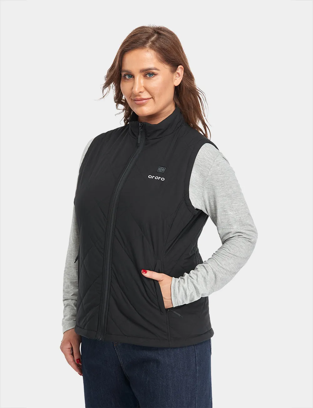 Bundle Deal - Women's Heated Quilted Vest & Extra Mini 5K Battery