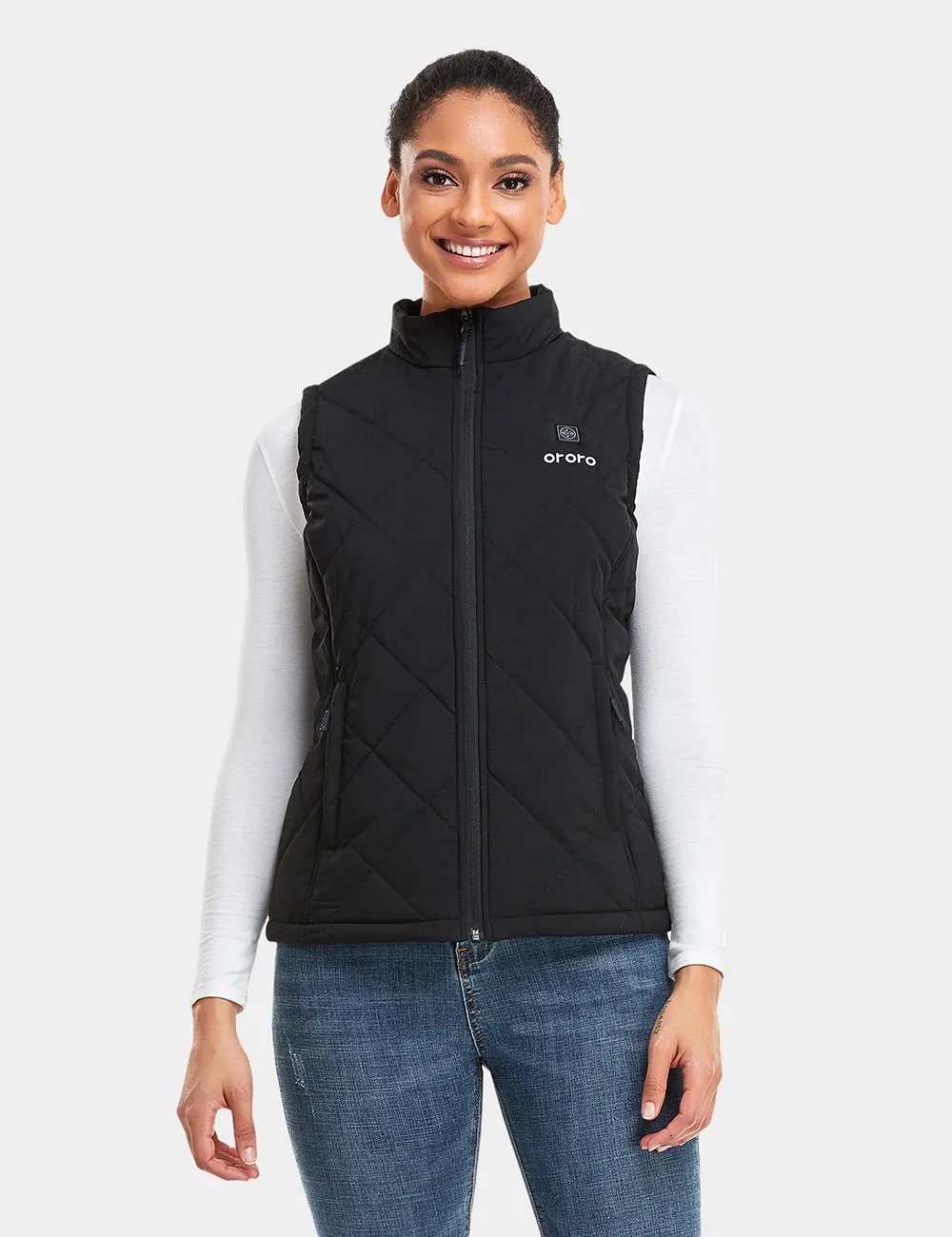 Bundle Deal - Women's Heated Quilted Vest & Extra Mini 5K Battery