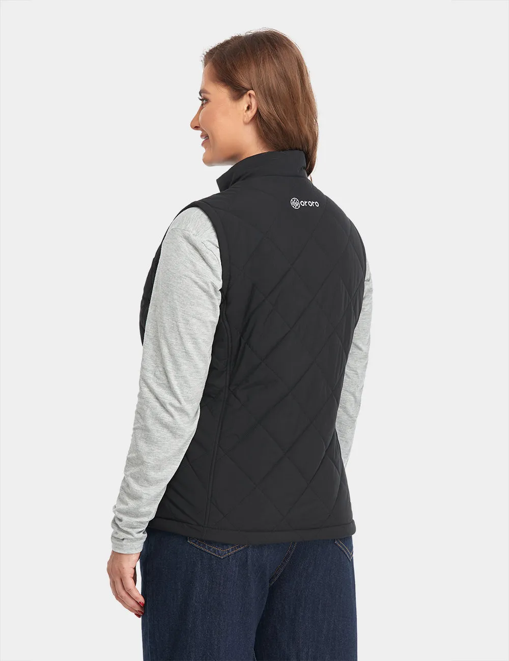 Bundle Deal - Women's Heated Quilted Vest & Extra Mini 5K Battery