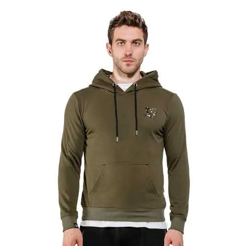 Camouflage Hat Stylish Hoodies Cotton Sport Hooded Tops