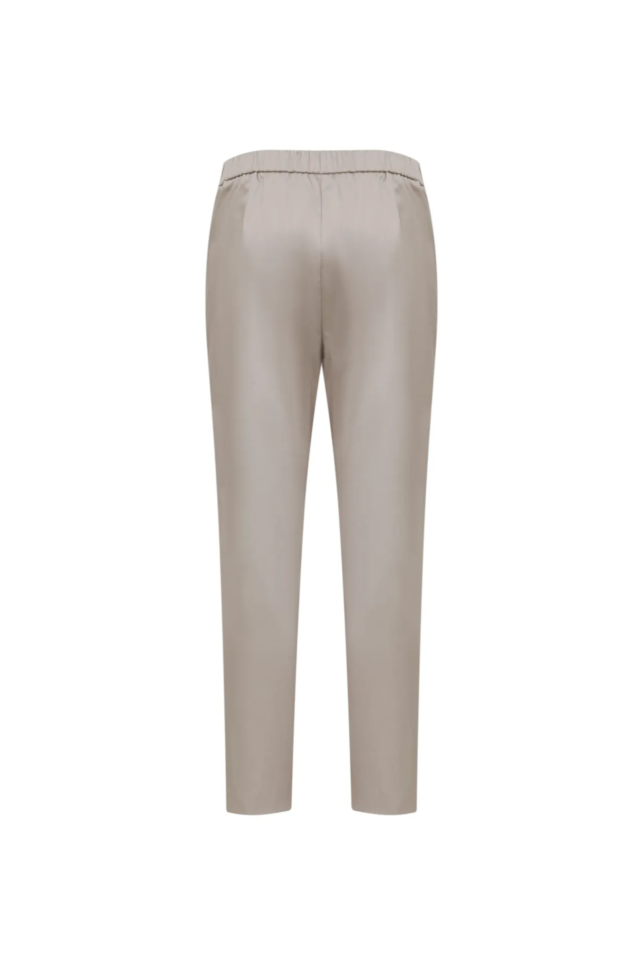 Celeste Stretchable Satin Cigarette Pants