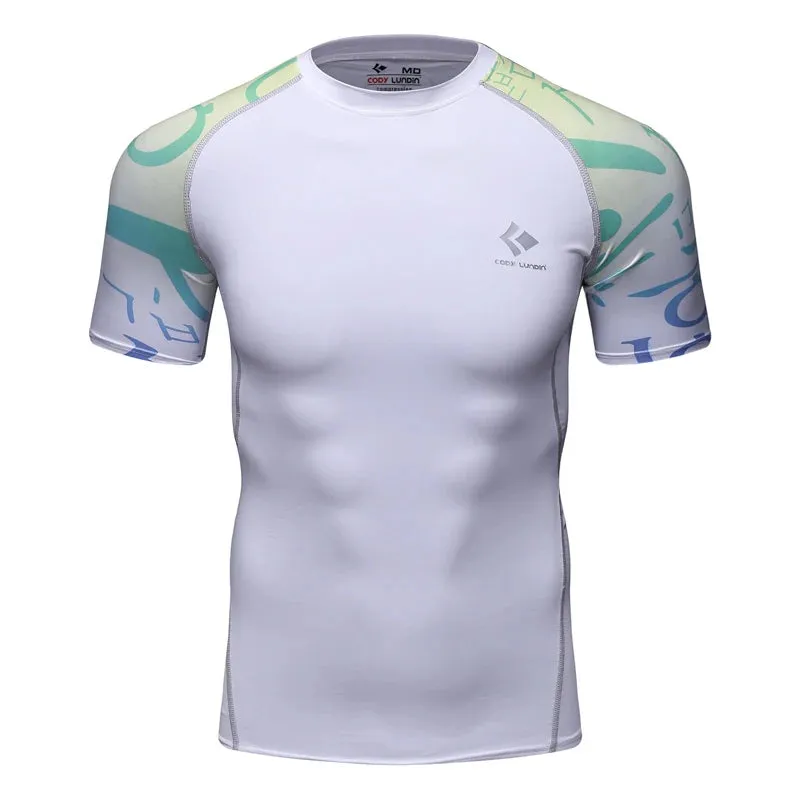 CODY LUNDIN Short Sleeve Base Layer Compression Undershirt