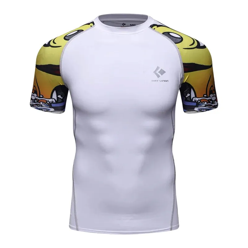 CODY LUNDIN Short Sleeve Base Layer Compression Undershirt