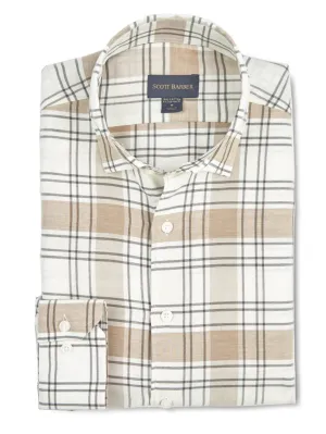 Cottton/Cashmere Exploded Plaid