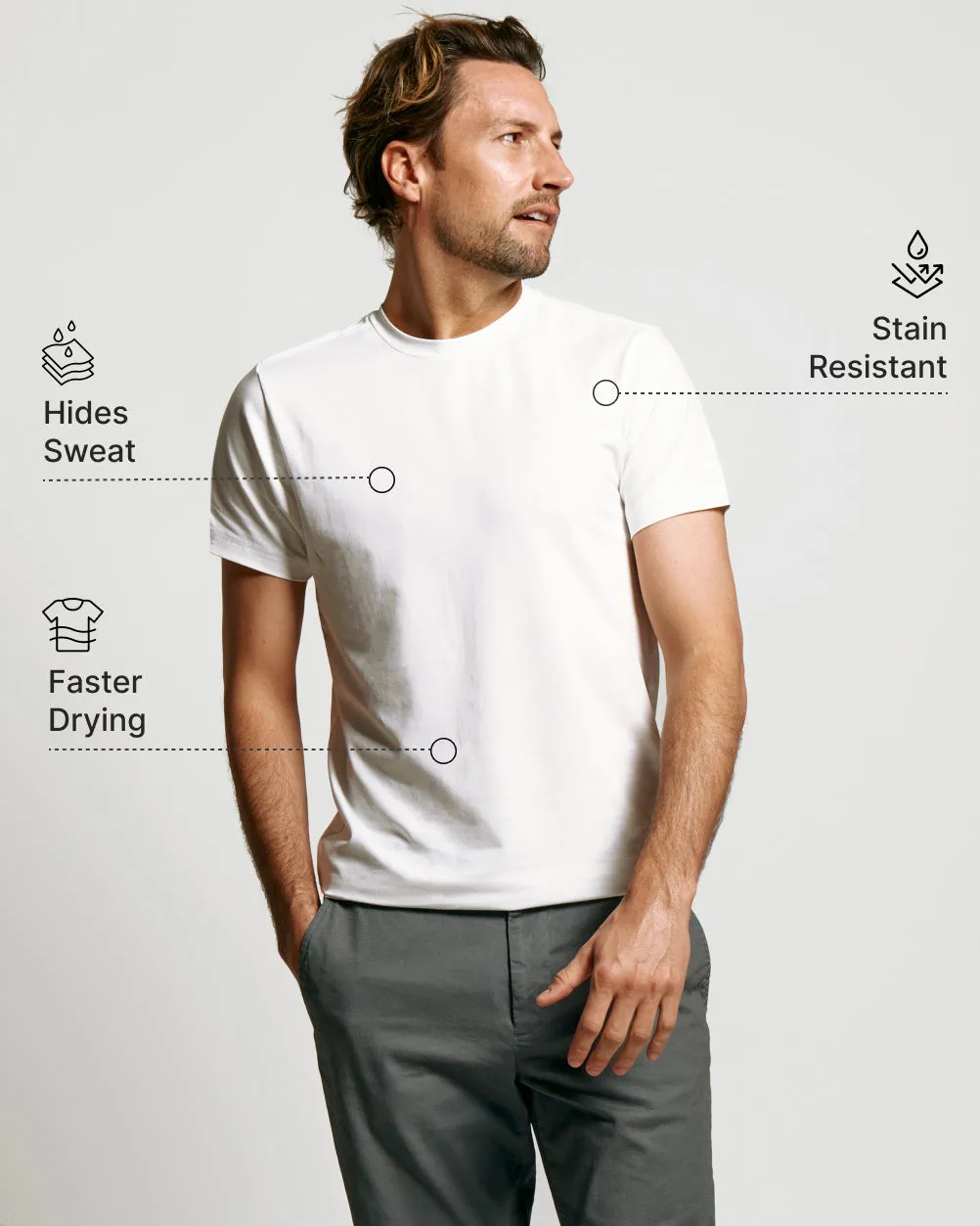 Daily Grind Undershirt 4-Pack