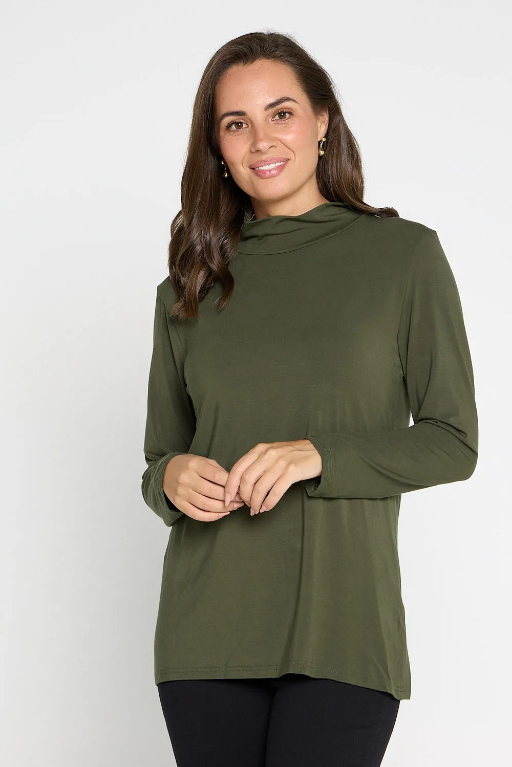 Deb Bamboo Skivvy - Olive