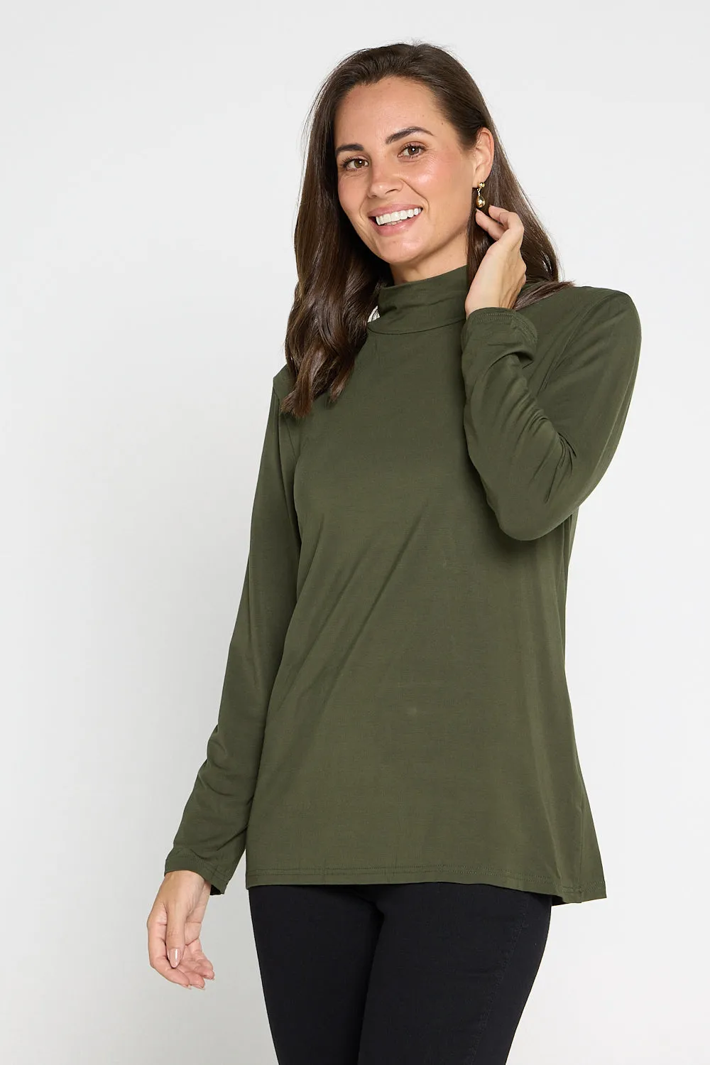 Deb Bamboo Skivvy - Olive