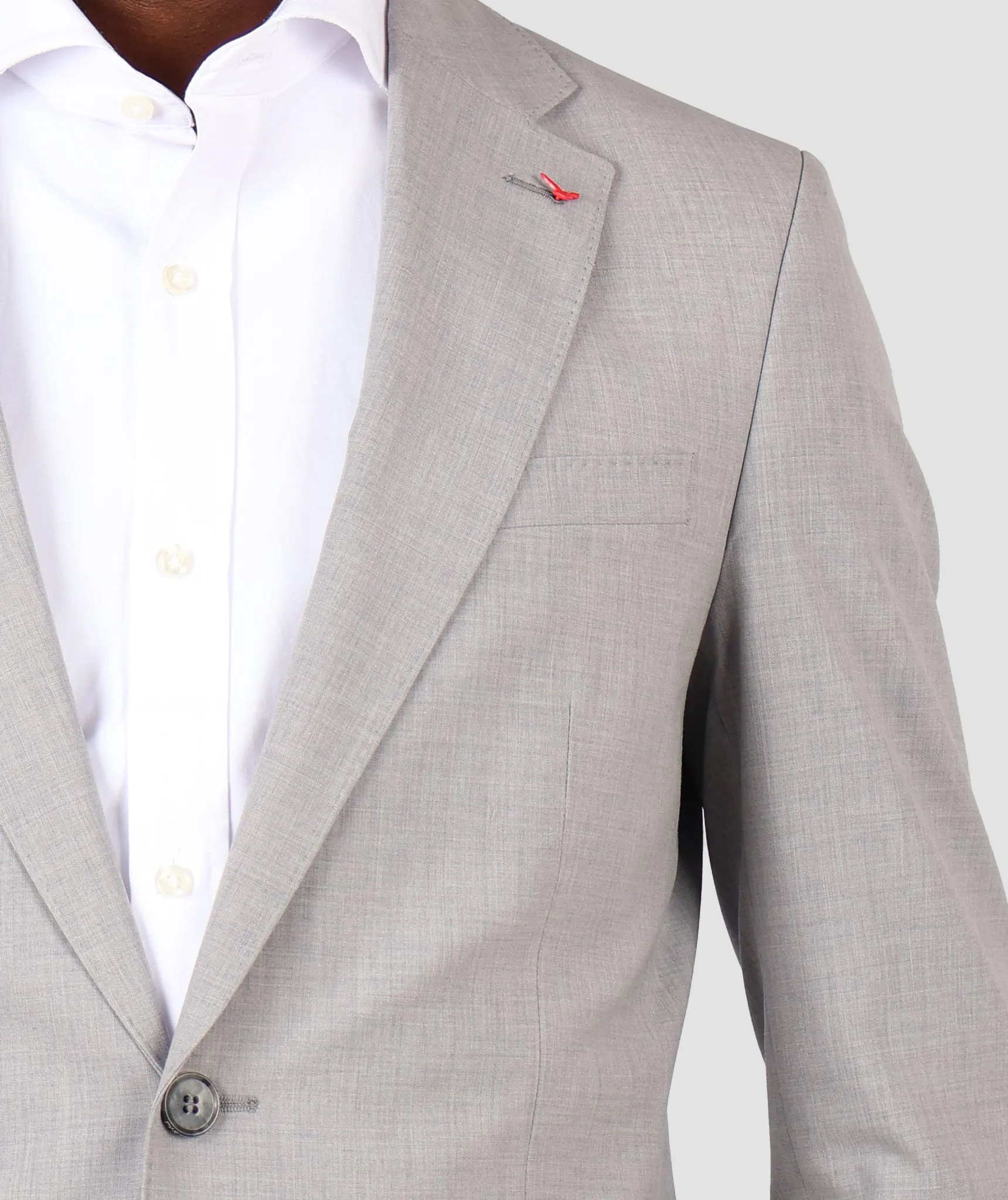 DS Damat Light Grey  Classic Suit -86% Wool