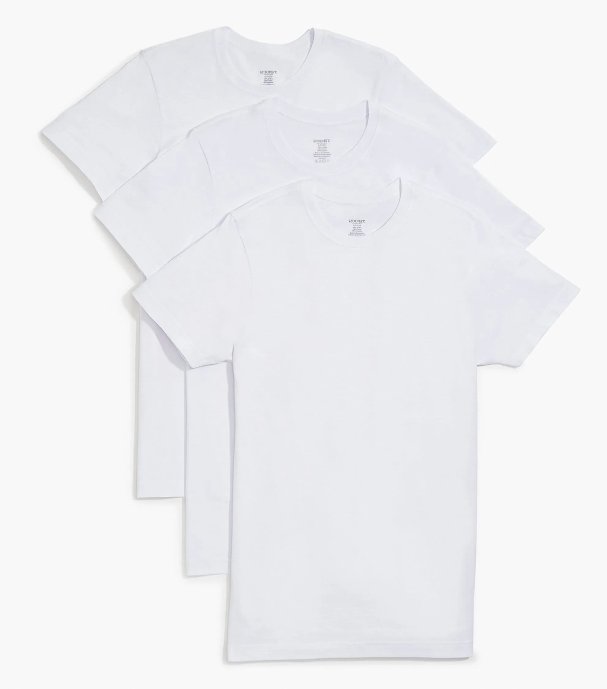 Essential Cotton Crewneck T-Shirt 3-Pack