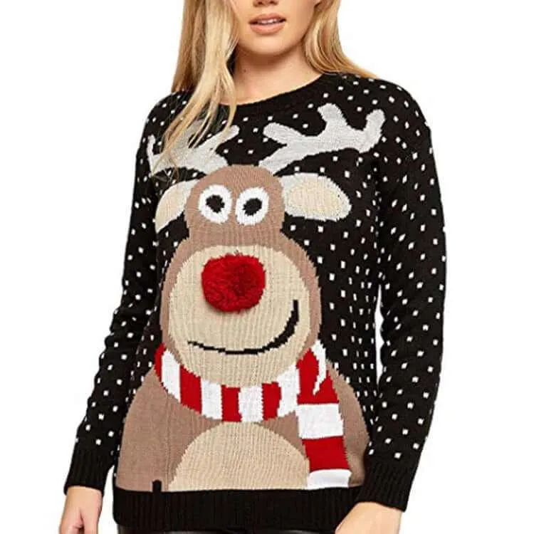 Glow Chic's Long-Sleeved Christmas Sweater