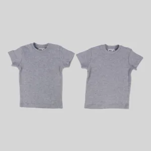 Grey Short-Sleeved Thermal Top Pack