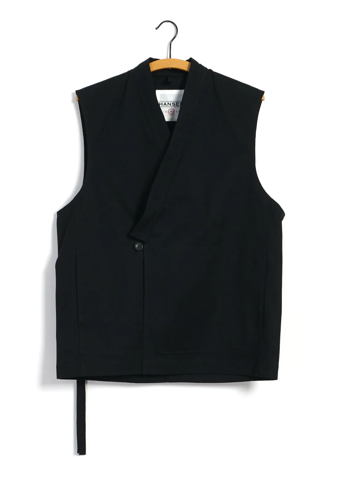 HAUK | Eastern Waistcoat | Raven