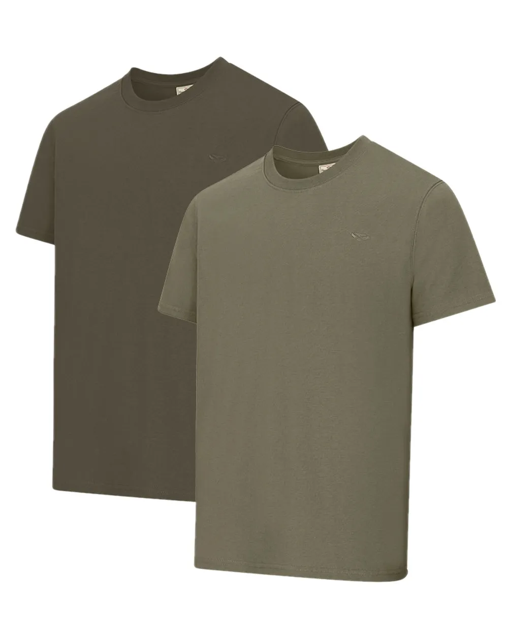 Hoggs of Fife Sandwood 2 Pack Cotton T-Shirts