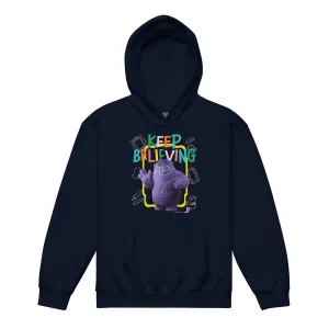 IF Blue Keep Believing Kids Hoodie