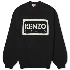 Kenzo Logo Jumper, black