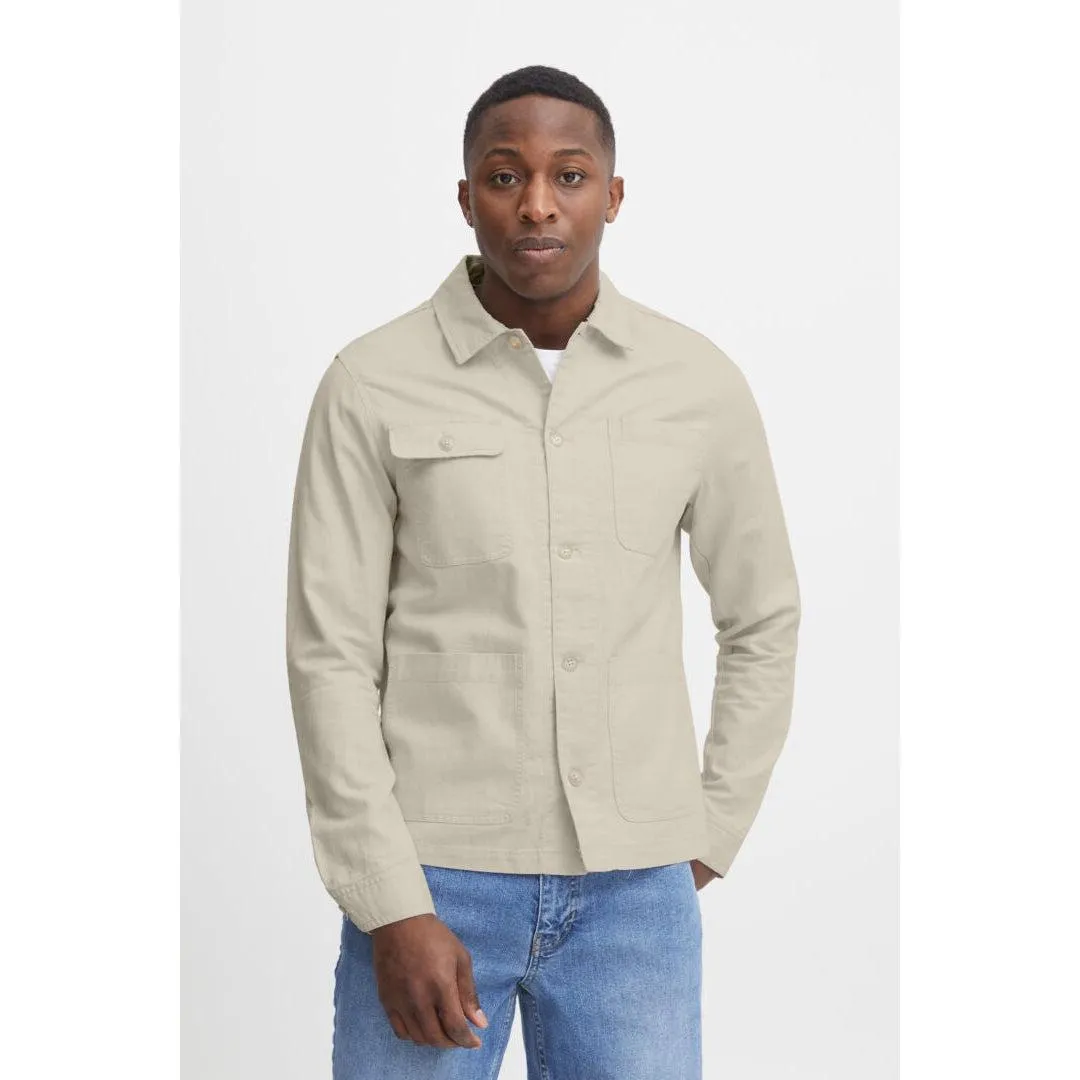 LINEN MIX JACKET