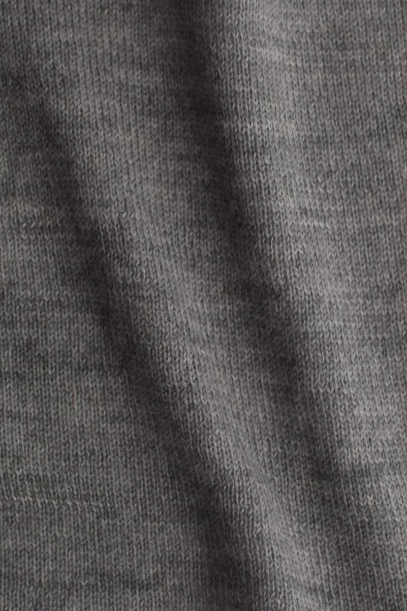 Logan Ribbed Merino Crewneck