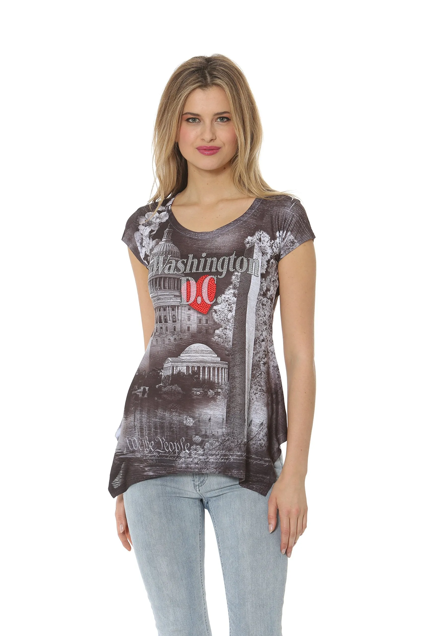 Love Washington DC T Shirt