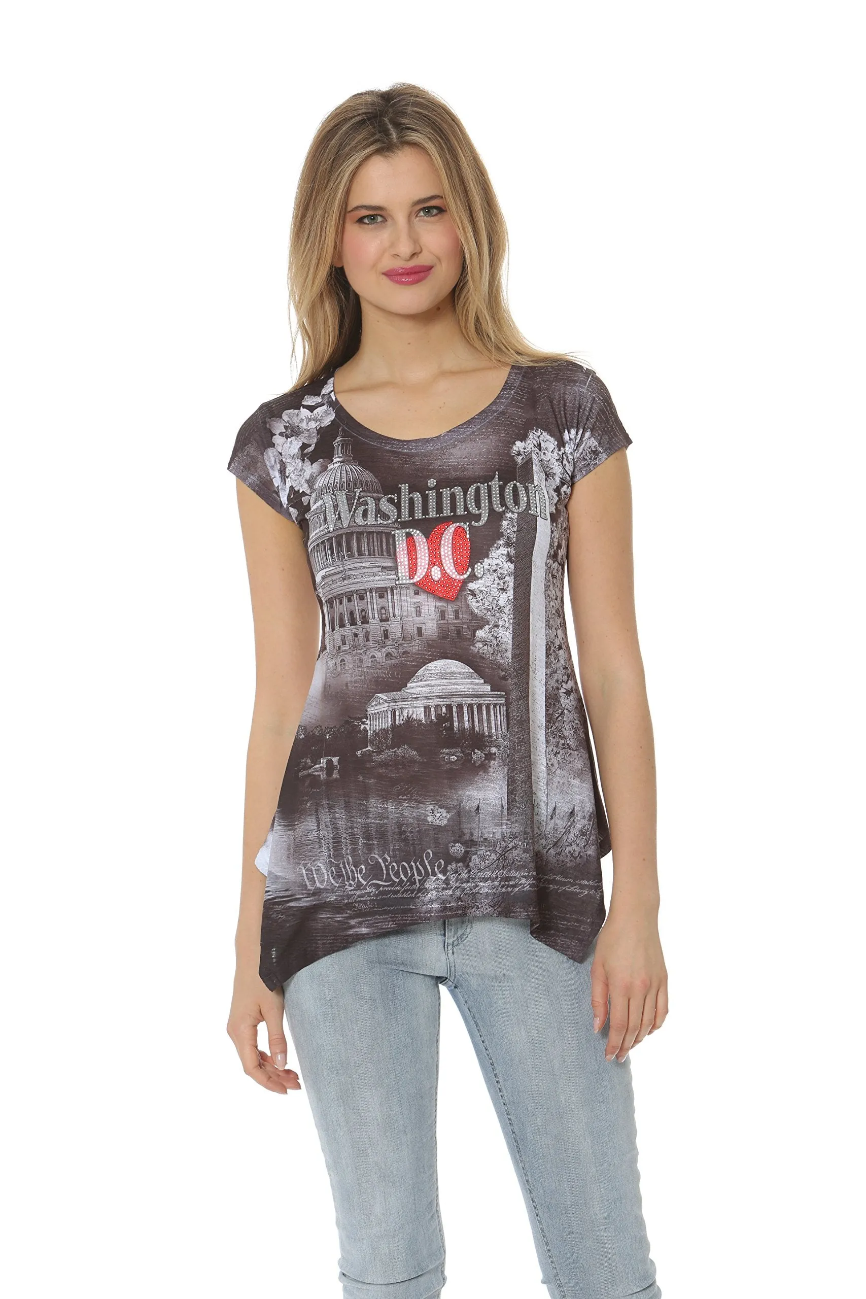 Love Washington DC T Shirt