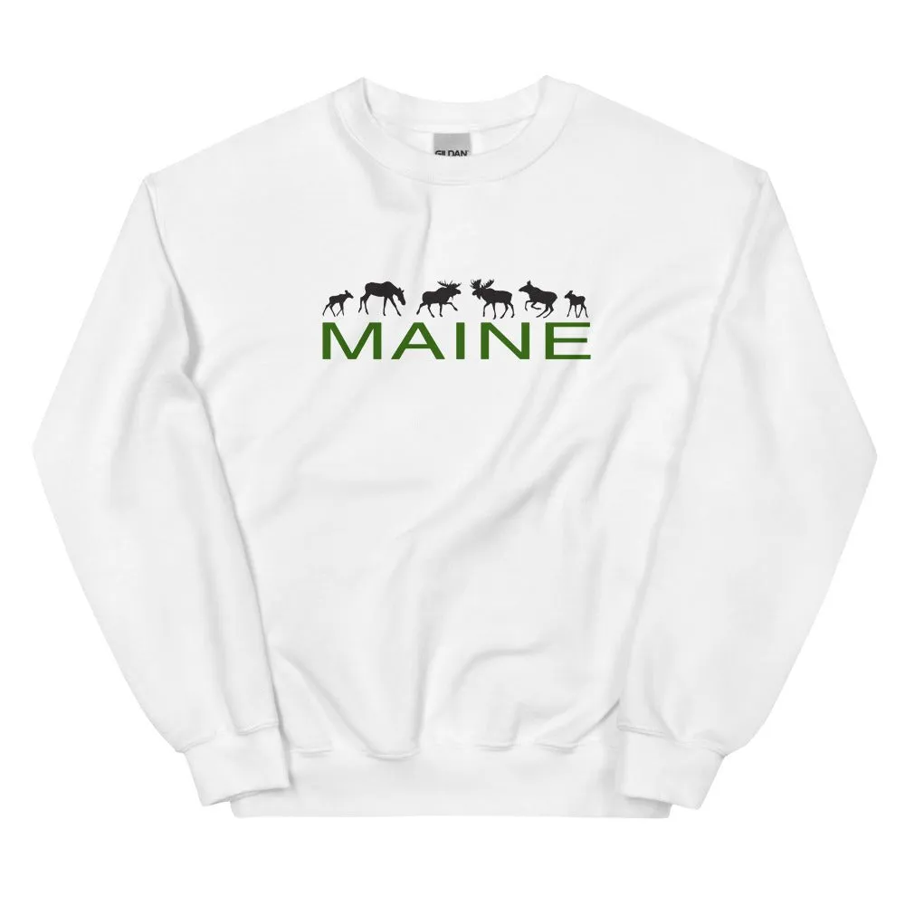 Maine Souvenir Unisex Sweatshirt