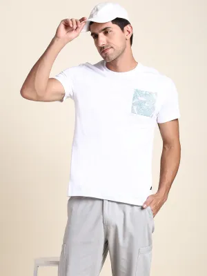 Men's White Tshirts Wardrobe Essentials Soft And Stretchy Fabric