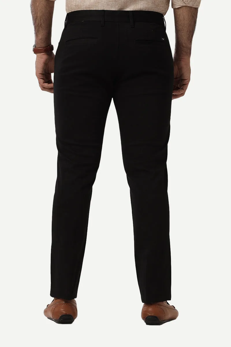 Monaco - Black Trouser For Men | Ariser