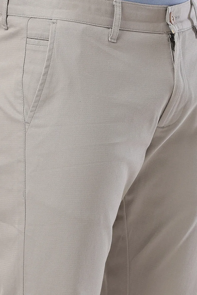 Monaco - Steel Grey Trouser For Men | Ariser