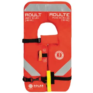 Mustang Adult Solas Lifejacket TC & USGC