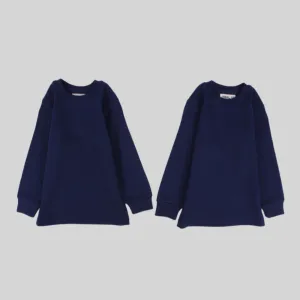 Navy Long-Sleeved Thermal Top Pack