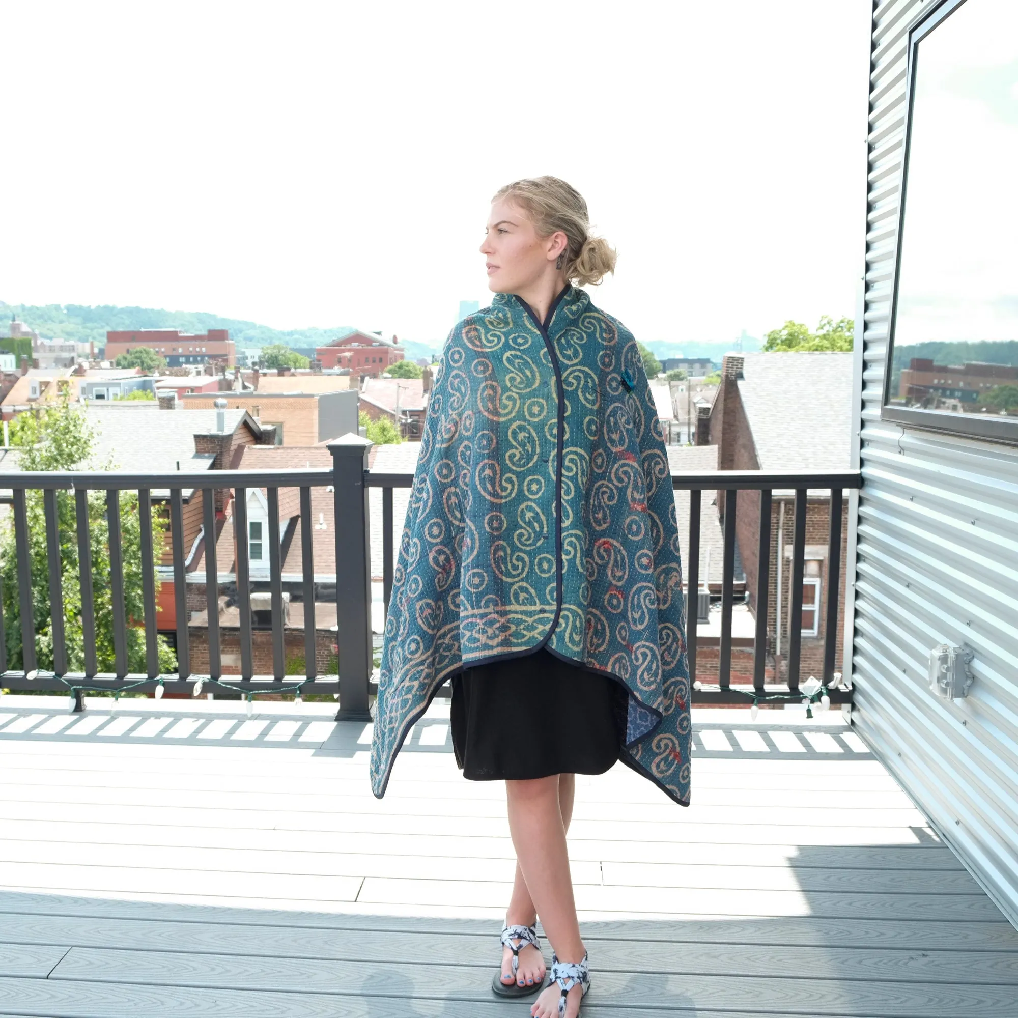 Nellie Poncho/ Blanket 027