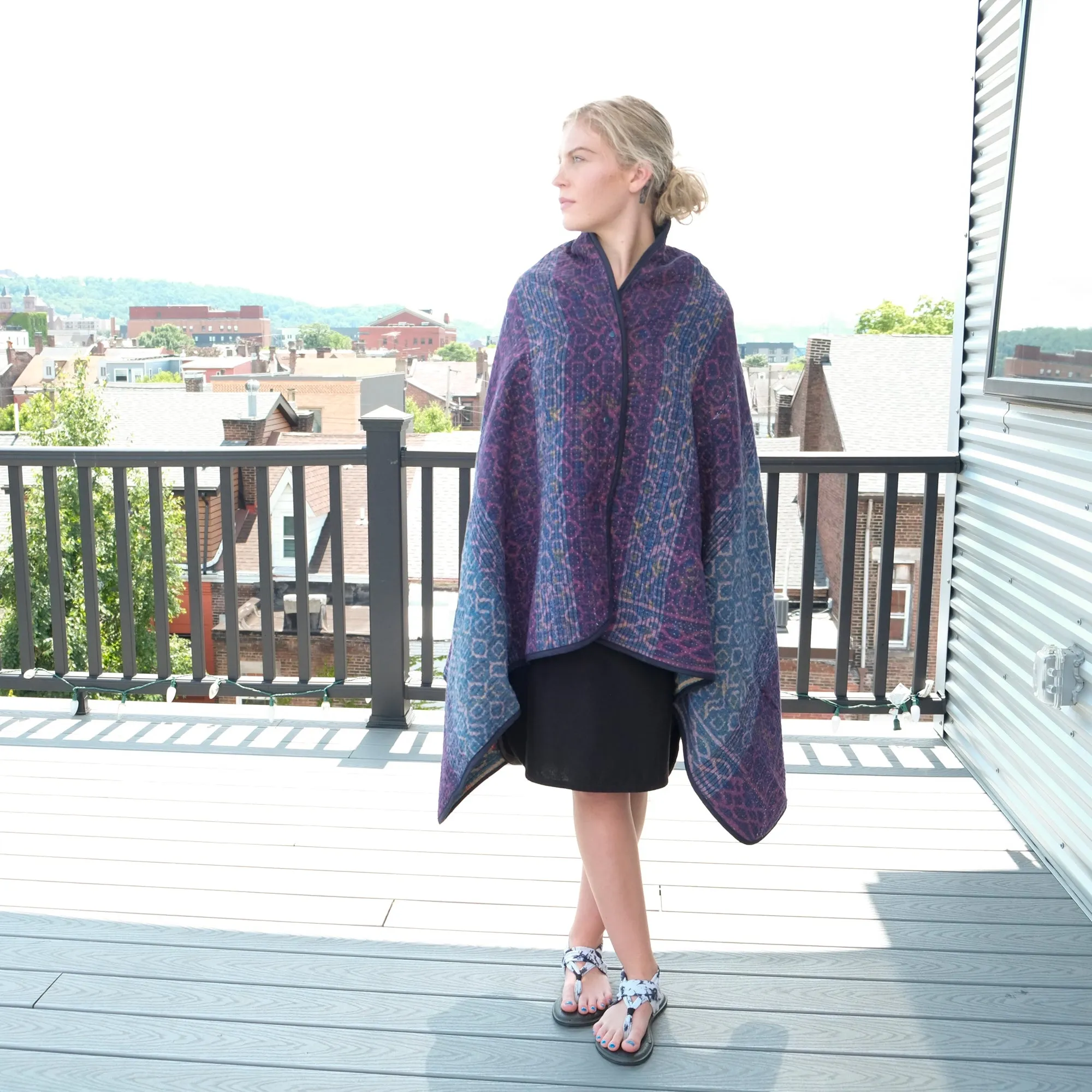 Nellie Poncho/ Blanket 027