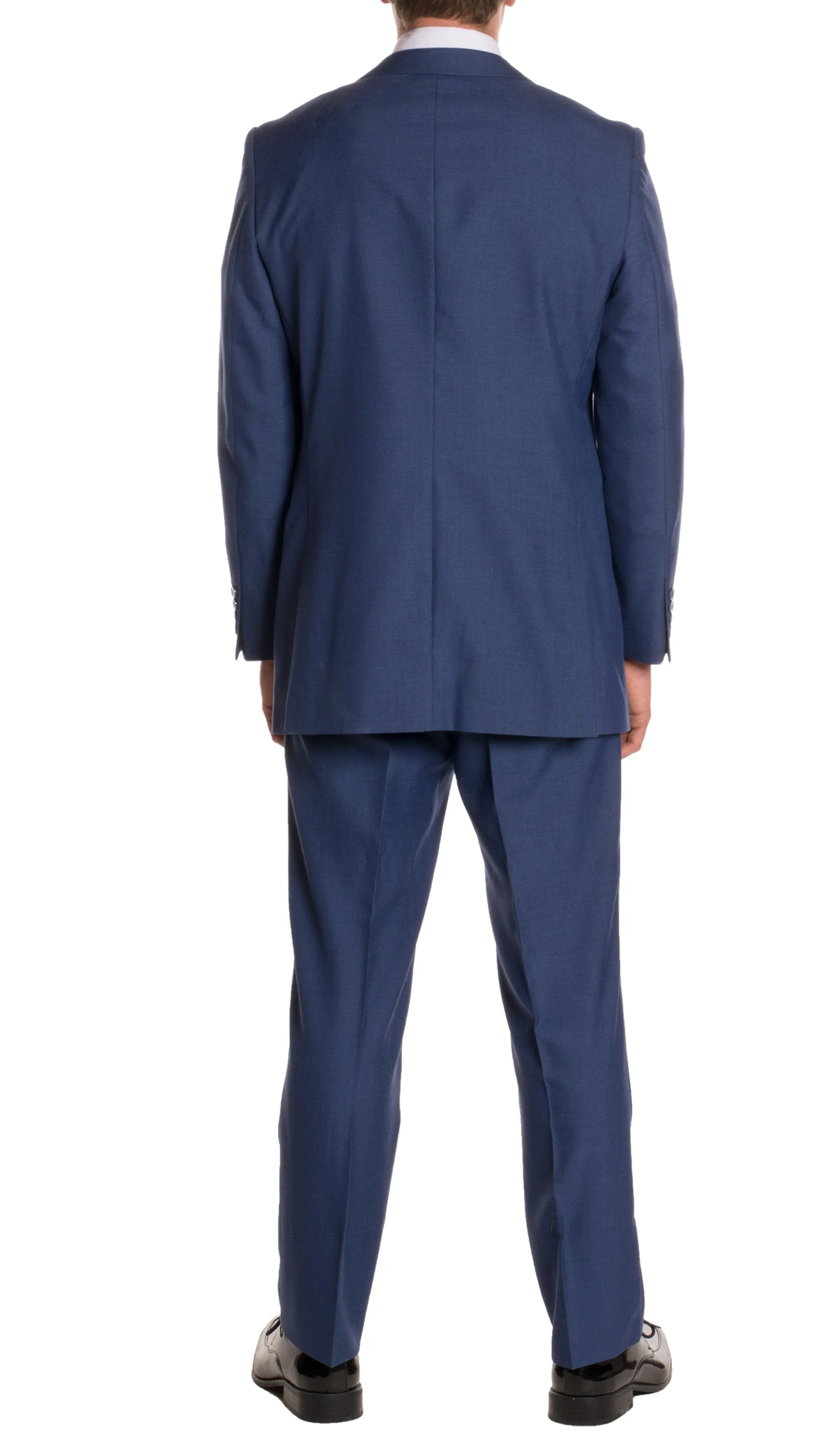 New Blue Regular Fit Suit - 2PC - FORD