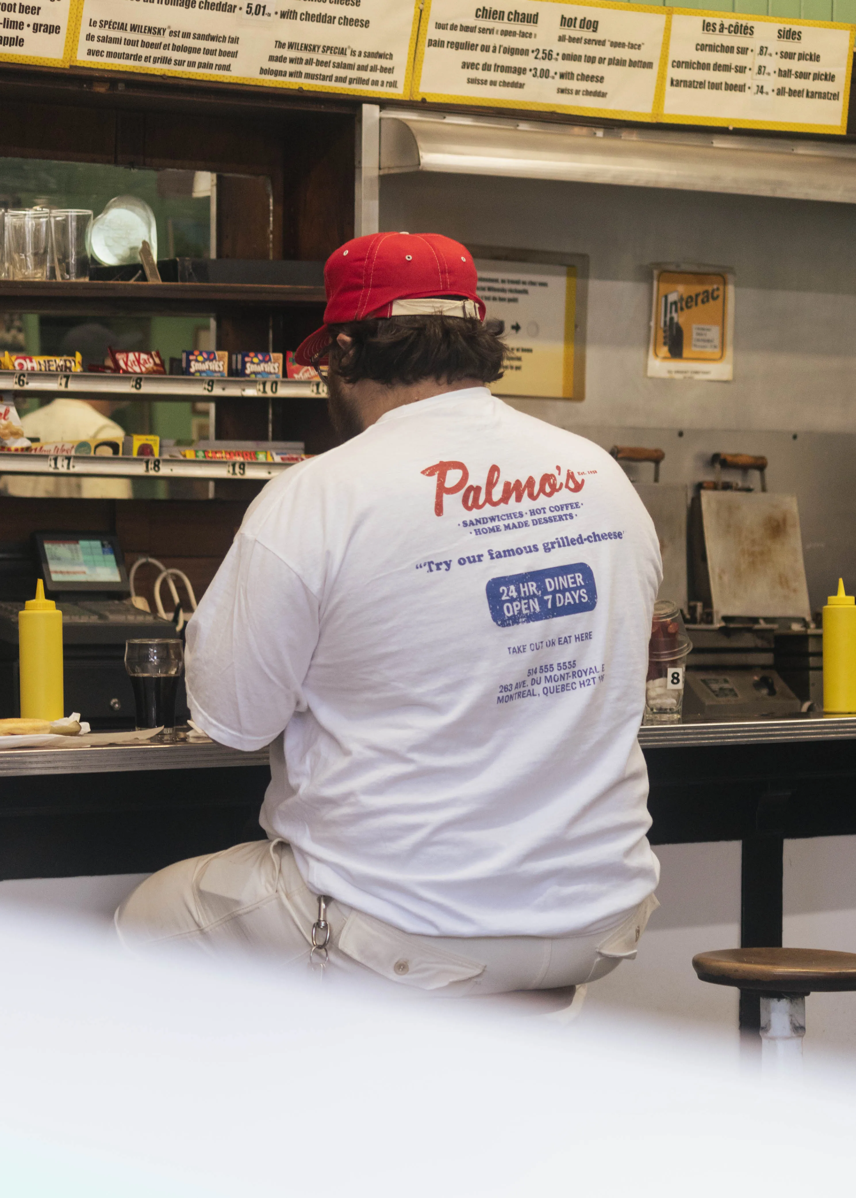 Palmo Goods Collection Palmo's Diner T-Shirt Size 3XL