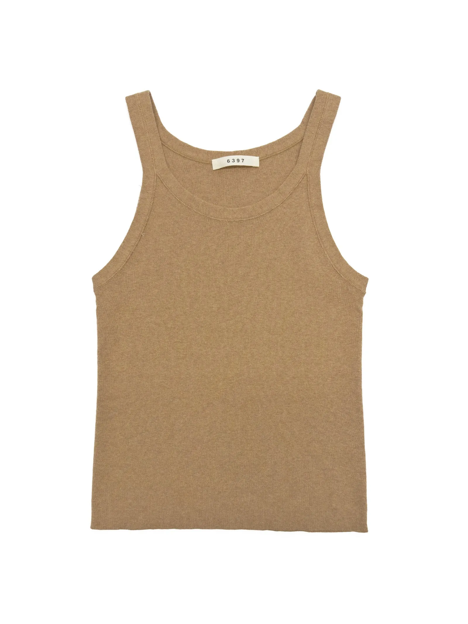 Ribbed Army Tank in Camel