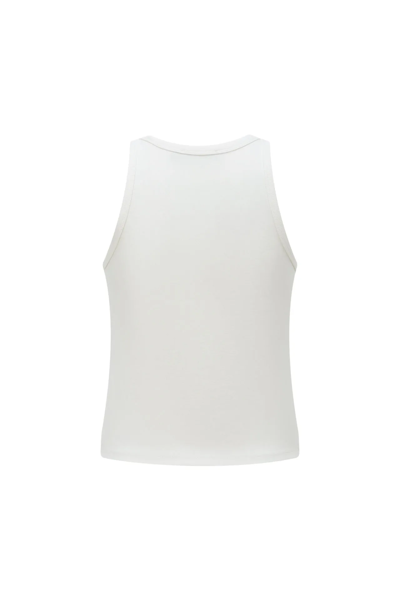 Ribbed Racercut Tank Top