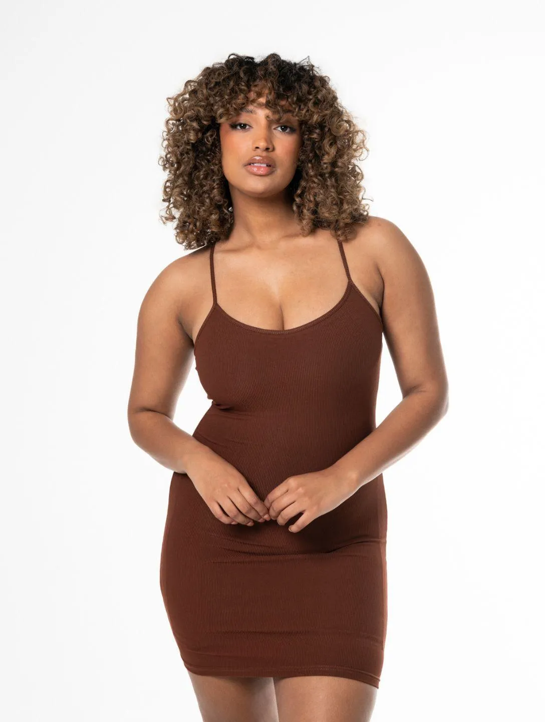 Shapewear Slip Mini Dress