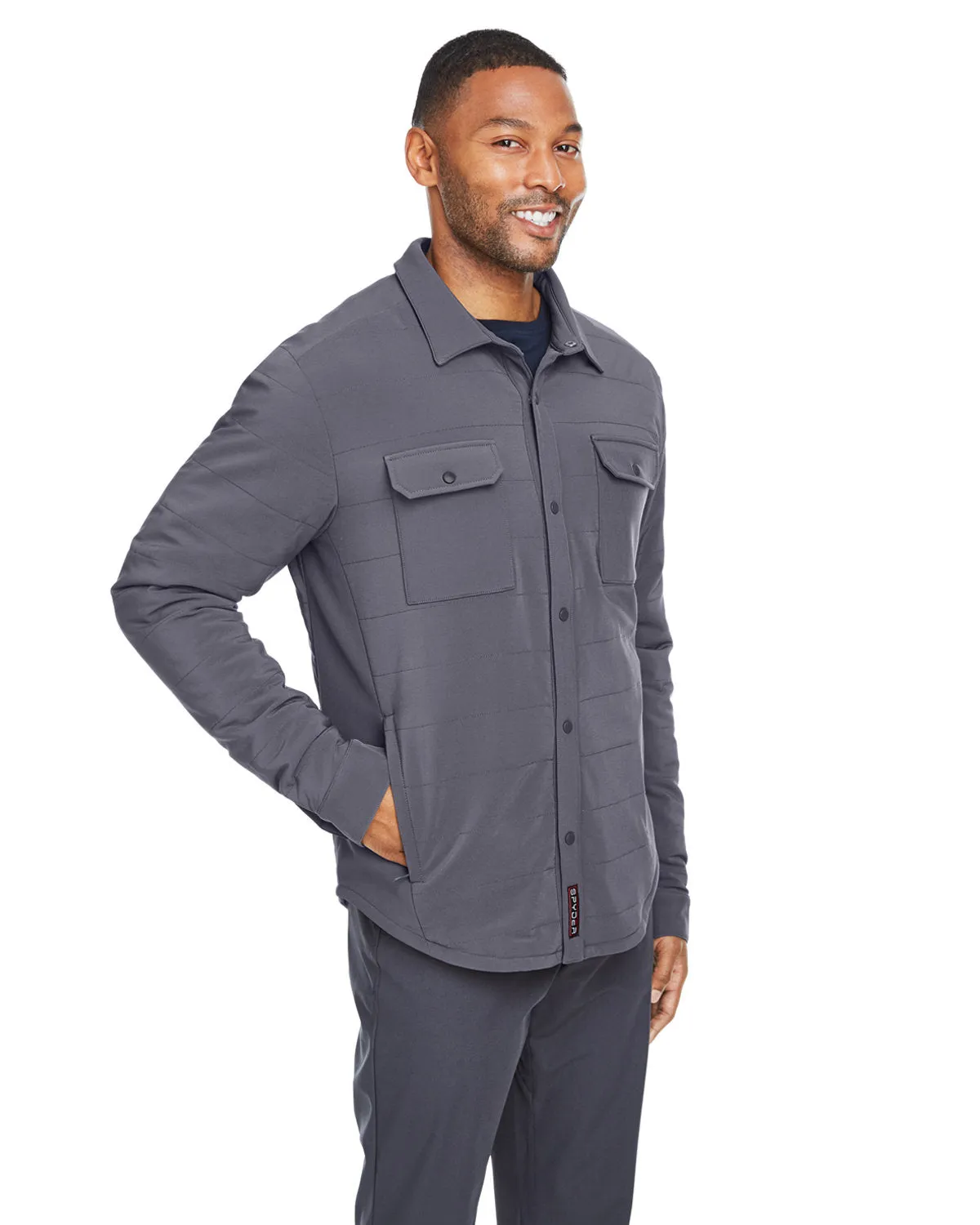 Spyder Adult Transit Shirt Jackets, Polar