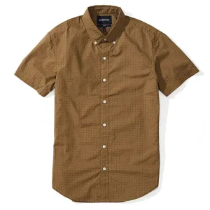 Stephen  - Camel Print Short Sleeve Shirt